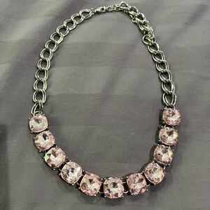 Pink Crystal Necklace